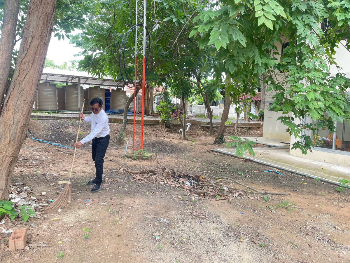 กิจกรรม รวมพลังสัปปายะสู่วัด ด้วยวิธี 5 ส เครือข่ายโครงการวัด ประชา รัฐ สร้างสุข เพื่อถวายเป็นพระราชกุศลแด่สมเด็จพระนางเจ้าสิริกิติ์ พระบรมราชินีนาถ พระบรมราชชนนีพันปีหลวง