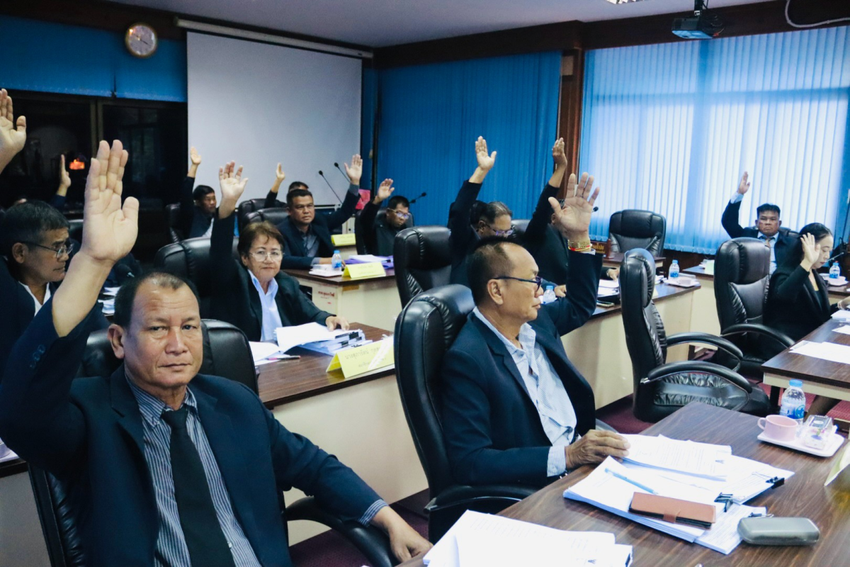 ประชุมสภาองค์การบริหารส่วนตำบลอุดมทรัพย์ สมัยสามัญ สมัยที่ 3 ครั้งที่ 2/2569
