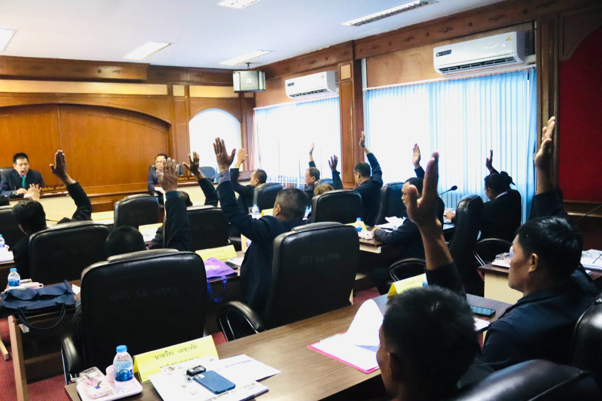 ประชุมสภาองค์การบริหารส่วนตำบลอุดมทรัพย์ สมัยสามัญ สมัยที่ 3 ครั้งที่ 2/2569