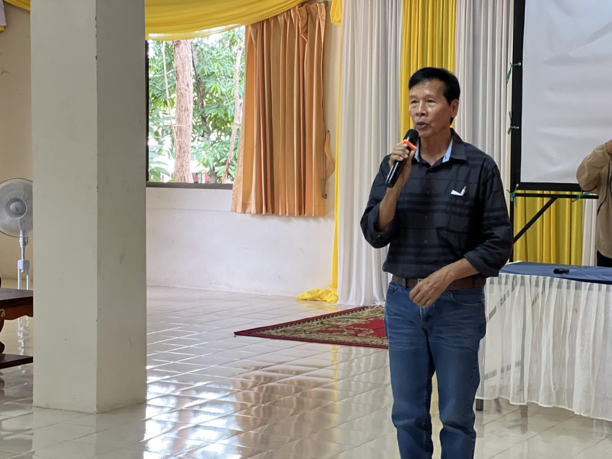 ต้อนรับคณะศึกษาดูงานจากโรงเรียนผู้สูงอายุ เทศบาลตำบลเหมือง จังหวัดชลบุรี
