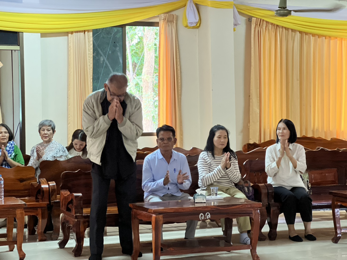 ต้อนรับคณะศึกษาดูงานจากโรงเรียนผู้สูงอายุ เทศบาลตำบลเหมือง จังหวัดชลบุรี