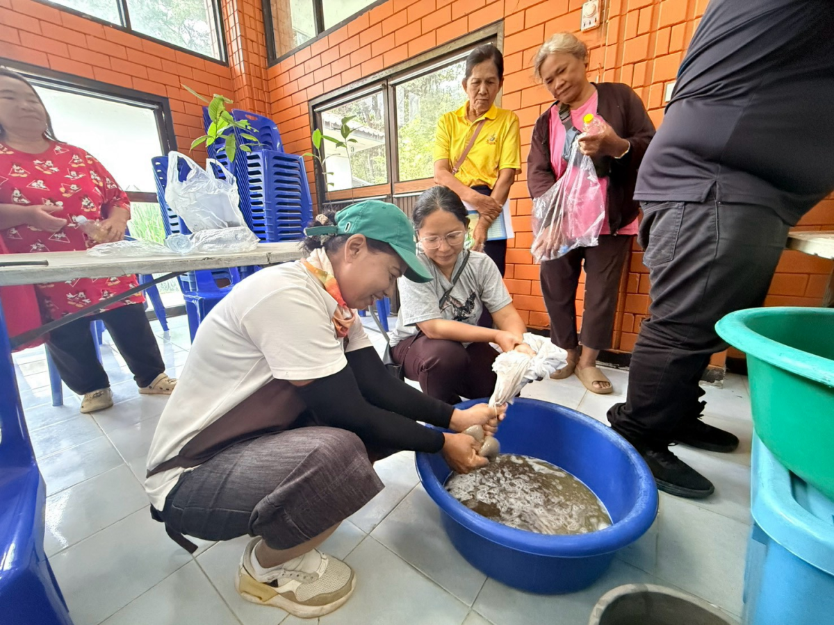 โครงการฝึกอบรมให้ความรู้เรื่องการเพาะขยายพันธุ์พืช 