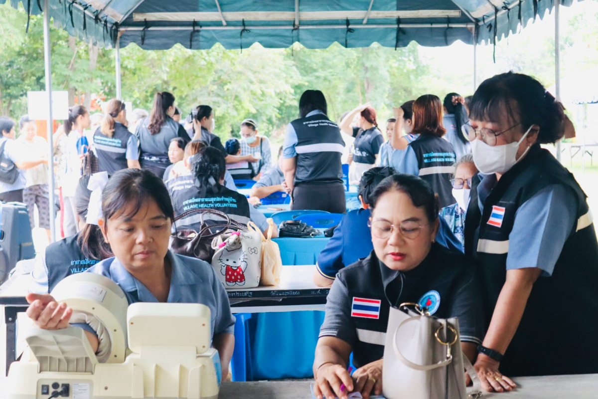 โครงการตรวจคัดกรองมะเร็งเต้านม โดยเครื่องเอกซเรย์เต้านมเคลื่อนที่  ในสตรีกลุ่มเสี่ยงและผู้ด้อยโอกาส และโครงการคัดกรองมะเร็งนรีเวช ประจำปีงบประมาณ 2569 
