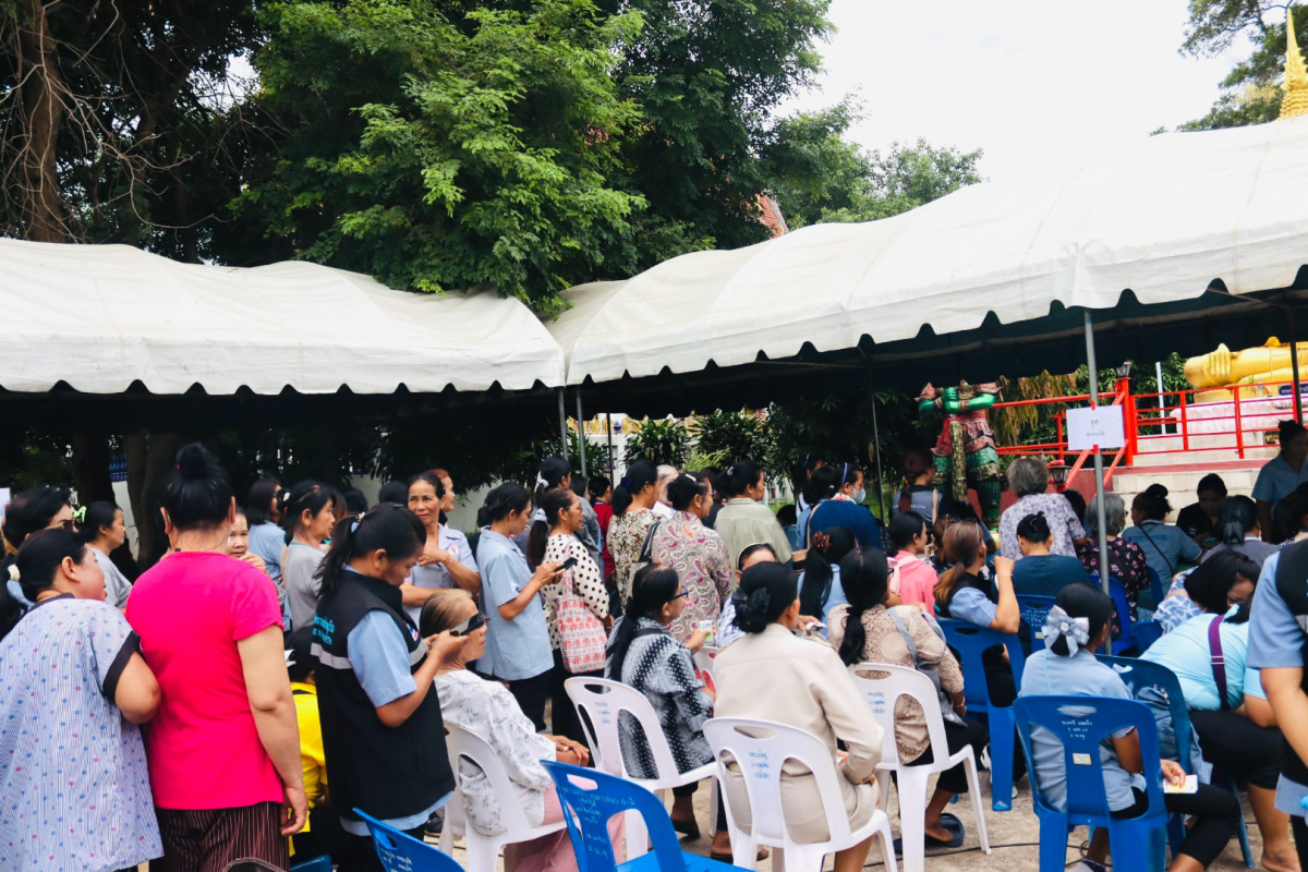 โครงการตรวจคัดกรองมะเร็งเต้านม โดยเครื่องเอกซเรย์เต้านมเคลื่อนที่  ในสตรีกลุ่มเสี่ยงและผู้ด้อยโอกาส และโครงการคัดกรองมะเร็งนรีเวช ประจำปีงบประมาณ 2569 