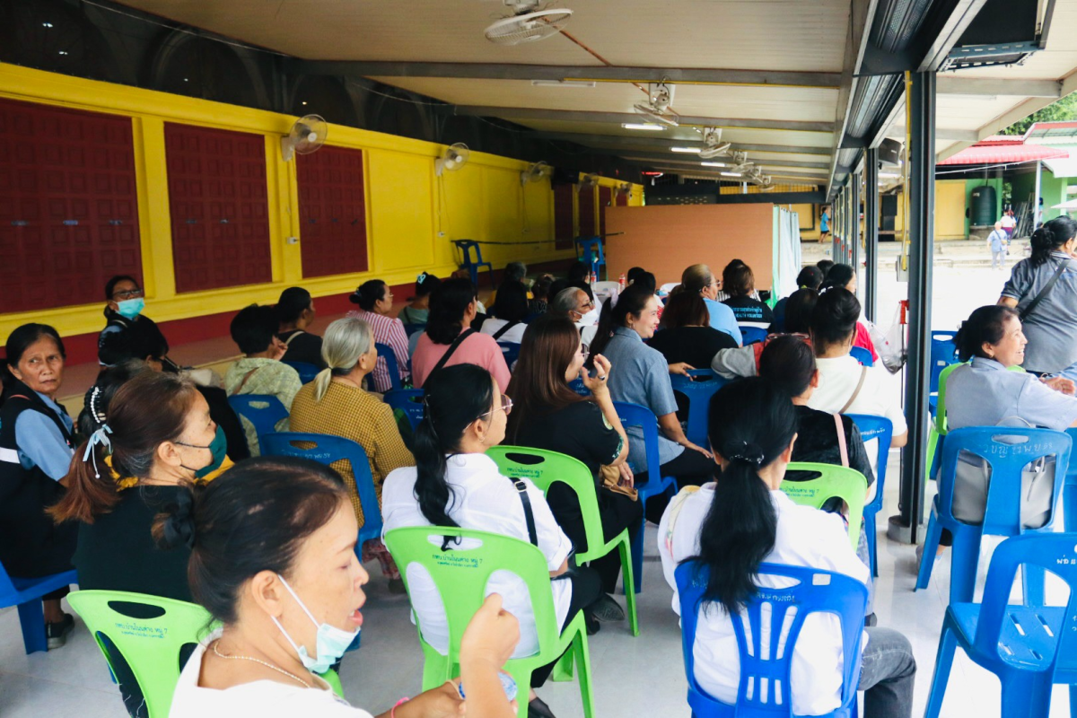 โครงการตรวจคัดกรองมะเร็งเต้านม โดยเครื่องเอกซเรย์เต้านมเคลื่อนที่  ในสตรีกลุ่มเสี่ยงและผู้ด้อยโอกาส และโครงการคัดกรองมะเร็งนรีเวช ประจำปีงบประมาณ 2569 