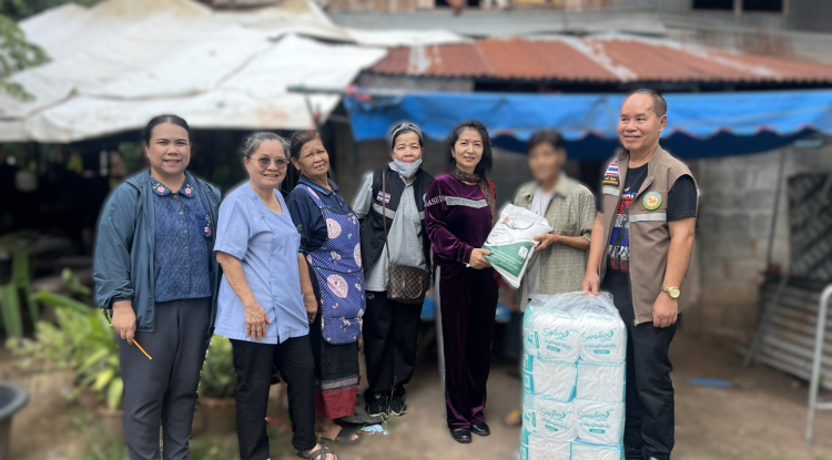 กิจกรรมสนับสนุนผ้าอ้อมผู้ใหญ่ตามโครงการสนับสนุนงบประมาณหลักประกันสุขภาพระดับตำบลอุดมทรัพย์ ประจำปีงบประมาณ 2569                            คำขวัญ อบต.อุดมทรัพย์